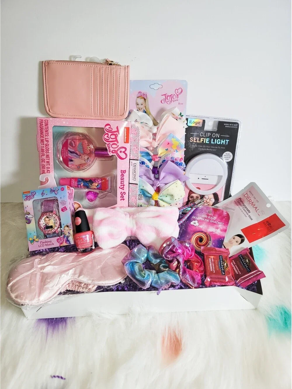 New Girls Pink SelfCare Gift Box Beauty Set for Teen girls